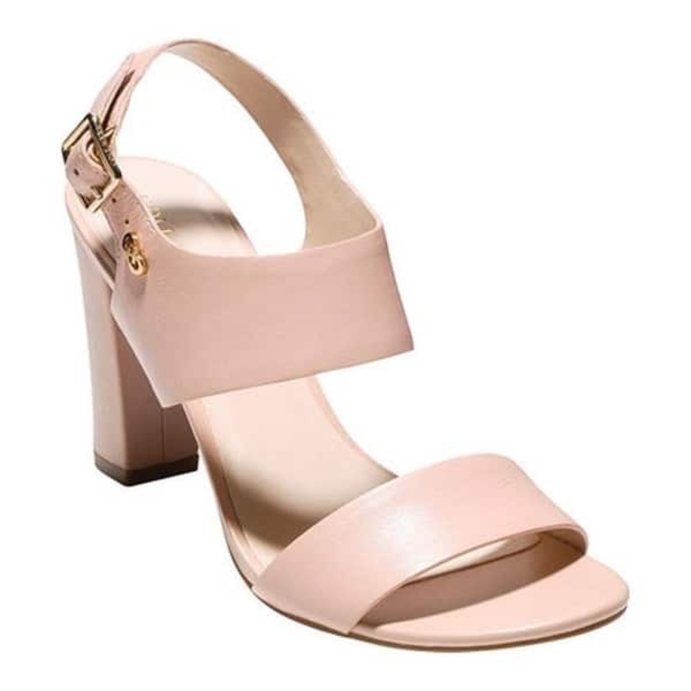 Cole Han Nude Octavia Slingback Sandals